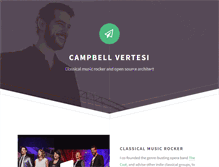 Tablet Screenshot of campbell.vertesi.com